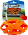 Lodër për qen Chuckit Air Fetch Football, si top futbolli, material i fortë, portokalli