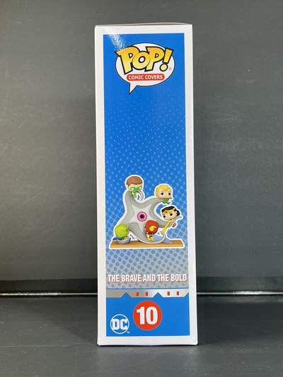 Figurë vinili Funko POP DC Comic Cover Justice League, Brave and the Bold #28, 9 cm, shumëngjyrëshe