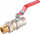Valvul sferike F-power KFPS11, 1/2", arrë-vidë, bronzi
