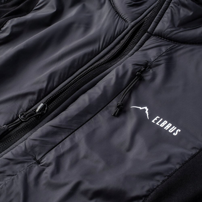 Bluza fleece për goca Elbrus Nahan WOS, teknike për hiking, madhësia XL, e zezë