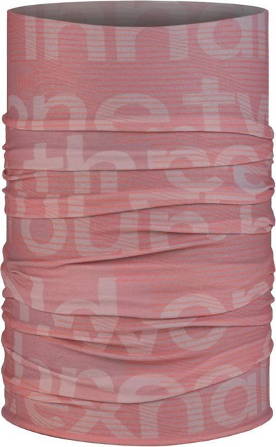 Shall multifunksional Buff Original EcoStretch Ergiz, material elastik, sportiv, rozë