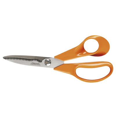 Gërshërë universale S 92 Fiskars, 18 cm, portokalli