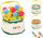 Lodër edukative Woopie Basket of Flowers, sorter dhe gjerdan, shumëngjyrëshe