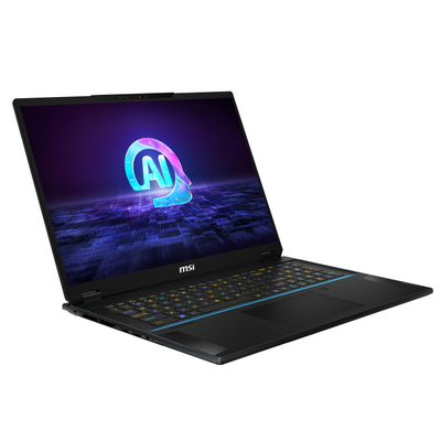 Laptop MSI Stealth 18 AI Studio A1VHG, 18\", 4K, Intel U9-185H, 32GB RAM, 2TB SSD, RTX 4080, i zi