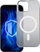 Mbrojtëse telefoni 3mk Frosty MagCase, për iPhone 12 12 Pro, MagSafe, transparente e bardhë