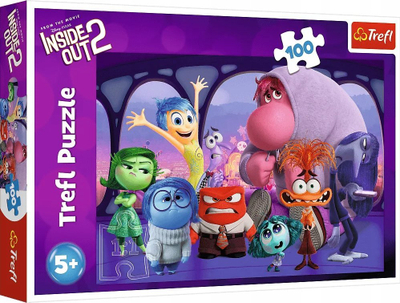 Puzzle Trefl Inside Out, 100 copa, për kalamaj, shumëngjyrësh