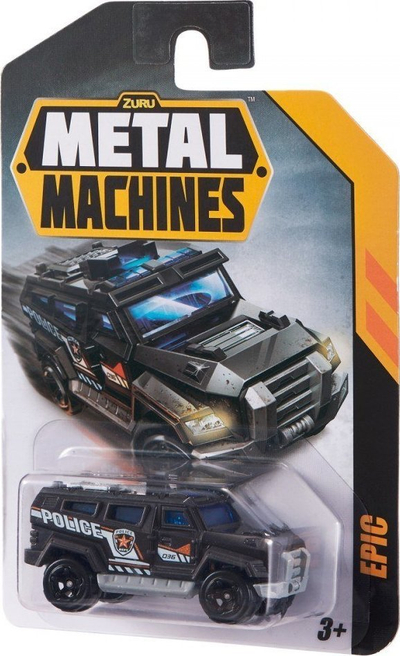 Set makina lodër Zuru Metal Machines Series 2, 24 copë, metalike, shumëngjyrëshe