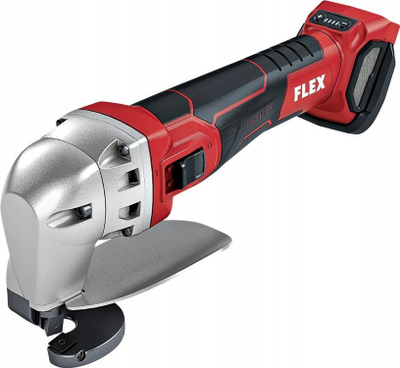 Gërshërë metali me bateri Flex SHE 16 18.0-EC C, 18V, brushless, kuqe e zezë