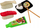 Set lodrash sushi për kalamoj, 24 pjesë, me gjëra kuzhine, shumëngjyrësh