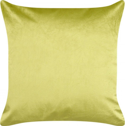 Jastëk dekorativ Beliani DELICIOSA, set 2 copë, kadife, 45 x 45 cm, jeshile e hapur