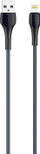 Kabllo USB Lightning LDNIO LS522, 2m, 2.4A, gri blu