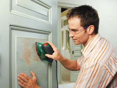 Lapsander Bosch PSM 100 A 06033B7000, 100W, me mikrofiltrim, jeshile