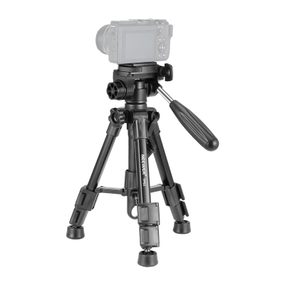 Trekëmbësh tavoline Neewer TP02, mini për DSLR dhe vlog, kapacitet 2kg, i zi