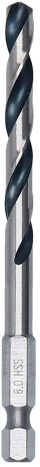 Spiralë shpuse Bosch PointTeQ 2608577528, HSS, bit me kokë hex