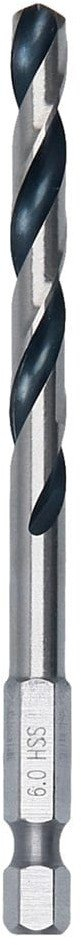 Spiralë shpuse Bosch PointTeQ 2608577528, HSS, bit me kokë hex