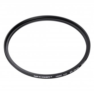 Filter fotografik K&F Concept C Series UV MC 62mm, kornizë slim, shumë-shtresor, i zi