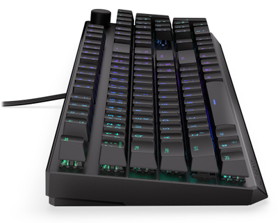 Tastierë gaming Endorfy Thock Wireless Red, mekanike Kailh Red, me ndriçim ARGB, e zezë