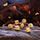 Set zare RPG Q-Workshop Dwarven Gold, poliedrale, ngjyrë ari