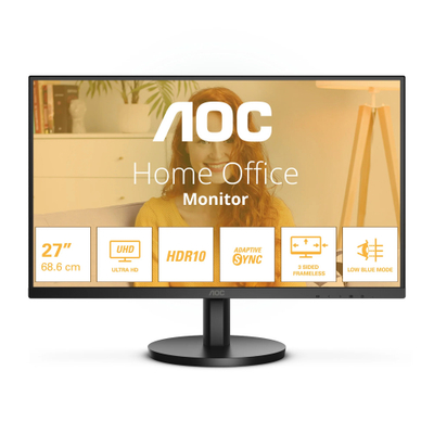Монитор AOC B3 U27B3M, 27\", 4K Ultra HD, црн