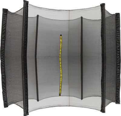 Rrjetë sigurie për trampolinë 8FT, diametër 8 ft, universale, e zezë
