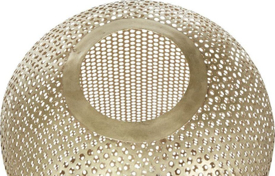 Lampë dyshemeje KAMINI Metal Brass, metal, stil kafaz, bronz