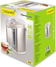Ngrohës elektrik uji Maestro MR-080, 4.5L, inoks, ngjyrë argjendi