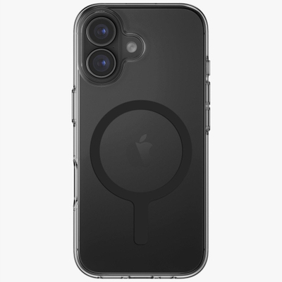 Maskë mbrojtëse Uniq Clario për iPhone 17, me Magclick, e zezë