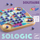 Loja druri Djeco Sologic Solitaire, lojë me mend, 7+ vjeç, shumëngjyrëshe