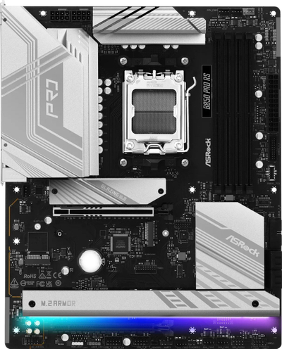 Pllaka amë Asrock B850 Pro RS, AMD B850, DDR5, ATX