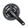 Garniturë pedalësh Shimano FC-M371, 3x9 shpejtësi, 22/32/44 dhëmbë, 175 mm, e zezë