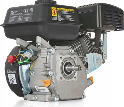 Motor benzinë Geko Loncin 196cc, 6.5HP, EURO 5, i zi