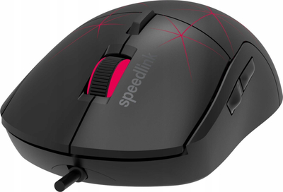 Гејминг глушец Speedlink CORAX, со кабел, 3200 DPI, повеќебоен ЛЕД