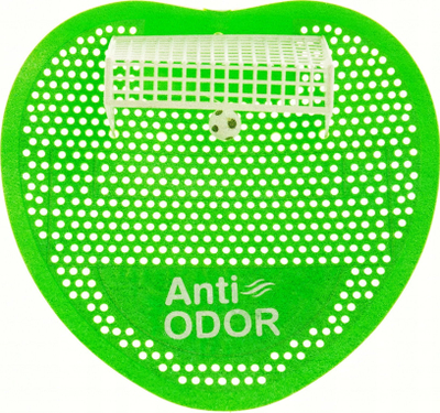 Insert xheli për pisoar GEL Urinal Goal Anti Odor Football, aromë afatgjatë, 1 copë, jeshil