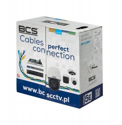 Kabull rrjeti Bcs CAT5e UTP, PE për jashtë, gri