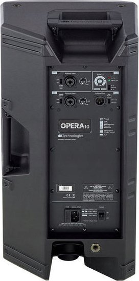 Kuti aktive zëri dB Technologies Opera 10, 10", profesionale, e zezë