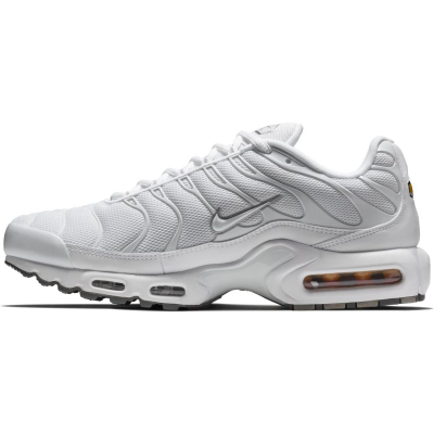 Atlete Nike Air Max Plus, me jastëkë Air, të bardha