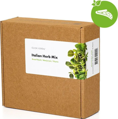 Pods barishtesh Click &amp; Grow Italian Herb Mix, set me 9 copa, për kopsht inteligjent