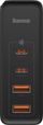 Karikues Baseus GaN2 Pro 2x USB-A 2x USB-C 3 A (BSU2726BLK), 100 W, i zi