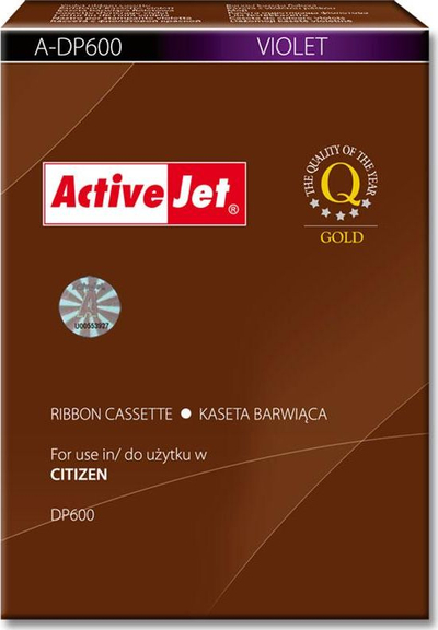 Tasma do kasy fiskalnej zastepuje Citizen DP600 fioletowa (A-DP600)