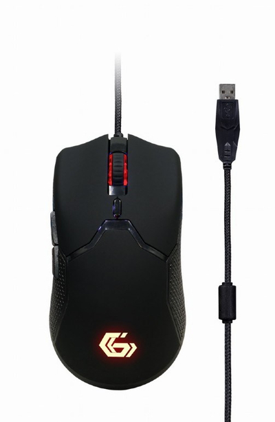 Gejминг сет Gembird Phantom GGS-UMGL4-01, тастатура, глушец и слушалки, RGB, црна боја