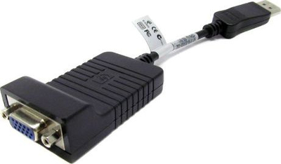 Përshtatës HP DisplayPort AV - D-Sub (VGA), i zi