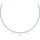 Qafore për femra La Petite Story Stylish Friendship Star Necklace LPS10ARR12, i artë/kaltër/gjelbër
