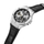 Orë për meshkuj Kenneth Cole Automatic Skeleton KCWGE0033505, e zezë