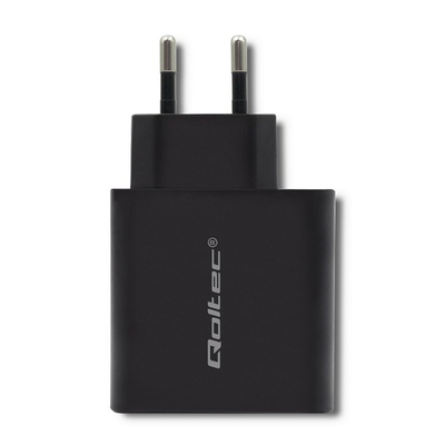 Adapter i brendshëm Qoltec 51717, 42W, dalje 5V 20V, i zi