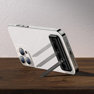 Mbajtëse telefoni Baseus Rotating Holder Foldable Bracket, rrotulluese, për smartphone, e bardhë