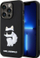 Kapak telefoni Karl Lagerfeld KLHCP14L3DRKH, për iPhone 14 Pro, hardcase silikon, i zi
