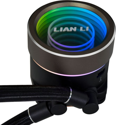 Ftohës uji CPU Lian Li Galahad II Trinity 360, 360mm, ARGB, i zi