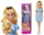 Kukull Barbie Fashionistas Blue Bows, set 4 pjesë, shumëngjyrëshe