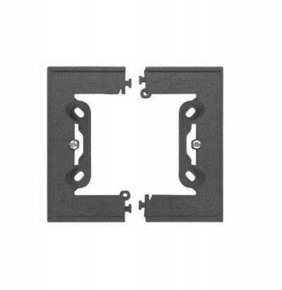 Kuti e jashtme montuese Simon 55, 1 modul, IP20, grafit mat