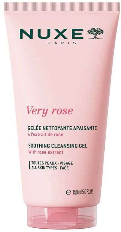 Xhel pastrues fytyre Nuxe Very Rose, qetësues, 150ml